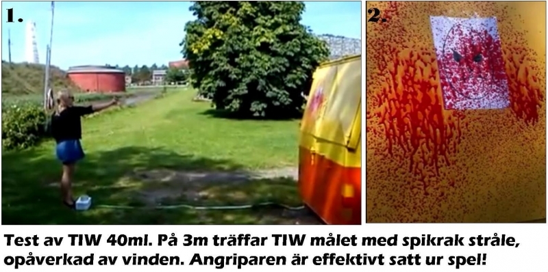 Test av pepparspray
